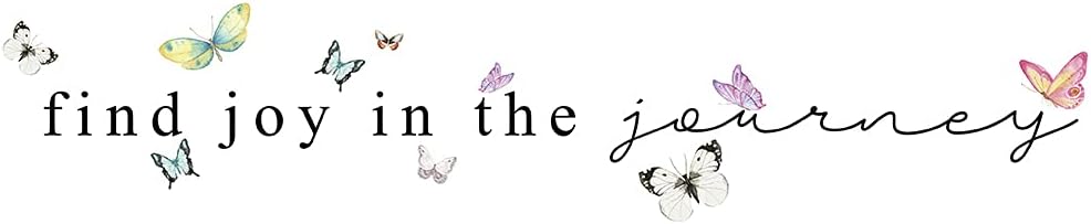 Inspirational Quotes Vinyl Wall Decal Stickers Find Joy in the Journey, Vinyl Decal Inspirational Wall Decor Sticker Sign for Bedroom, Living Room, Motivational Uplifting Quotes