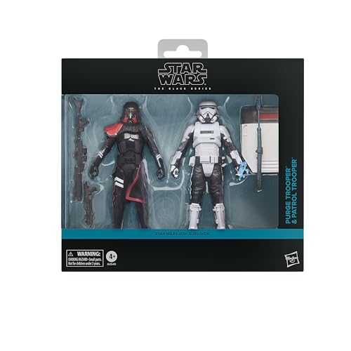 Star Wars The Black Series Gaming Greats Purge Trooper & Patrol Trooper, Star...
