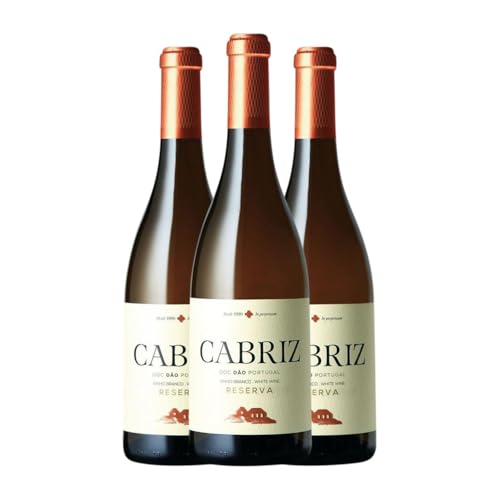 Cabriz Branco Encruzado Dão Reserva 75 cl Vino blanco (Caja de 3 Botellas de 75 cl)