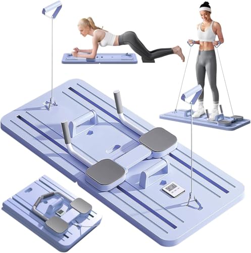 Image of 2026 Advanced Pilates Reformer Foldable Pilates Board Home Gym Board | Portable Multifunctional Pilates Equipment for Home & Studio Workouts | Upgraded Sliding Pilates Sliding Workout Board
