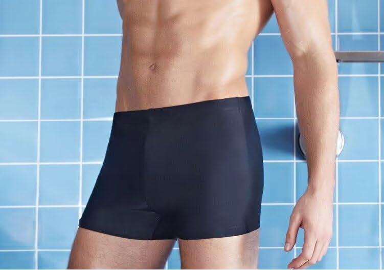 Under Swim Trunks Underwear Solid Color Swimming Swimwear Summer Beach Board Shorts Elastic Swimsuit3