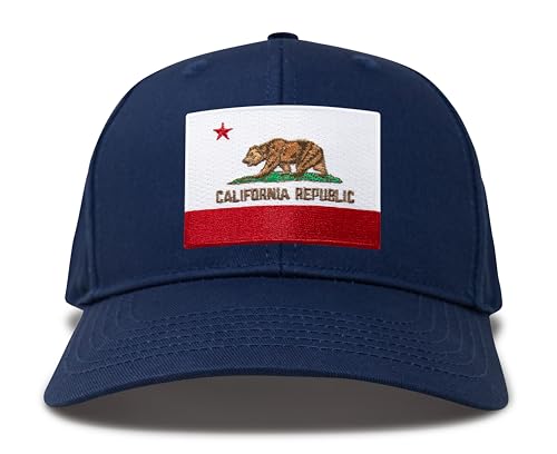 Image of International Tie State Hat for Men and Women, Adjustable Snapback Trucker Baseball Cap with Embroidered Patch
