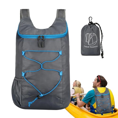 Mochila para correr, Mochila de bicicleta de montaña,Bolsa de mochila de senderismo ligera de 14 litros - Bolsa de senderismo ligera resistente al agua, mochila de viaje resistente e impermeable para