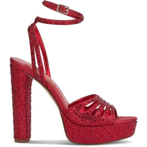 Jessica Simpson Womens Iralin Rhinestone Block Heels3