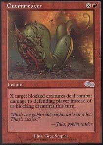 Magic The Gathering - Outmaneuver - Urza's Saga
