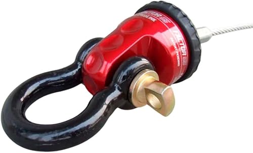 Vista 15 de Factor 55 ProLink - Soporte de grillete de cabrestante para camiones, Jeep y SUV, se adapta a líneas de hasta 3/8 pulgadas de diámetro, color naranja