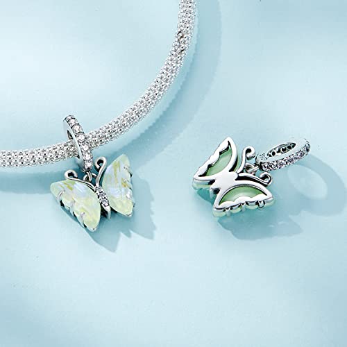 Breloques papillon argent 925 le cadeau idéal pour bracelet