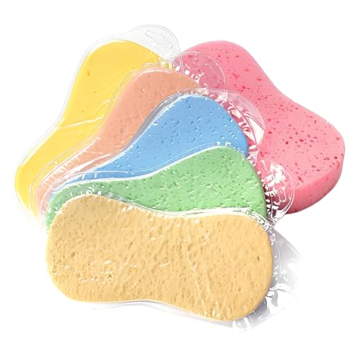 6 Piezas Esponja Coche Jumbo, Lavado y Cuidado de tu Coche Esponja para Limpiar la Carrocería Esponja Muy Absorbente, Coche Antiarañazos, Cristal Carrocería, 6 Colores Aleatorios