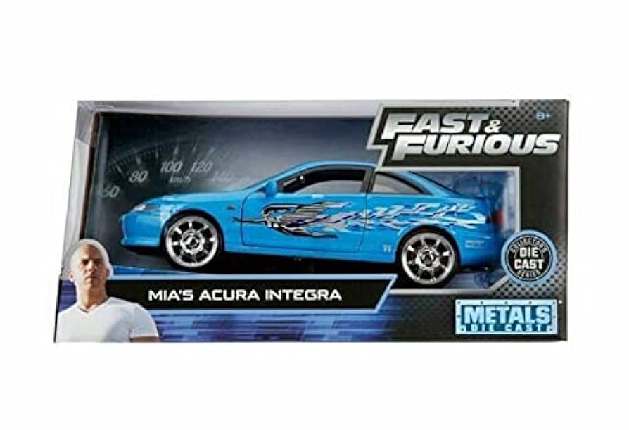 Amazon | JADA TOYS ミニカー 1/24サイズ Fast & Furious Mia's