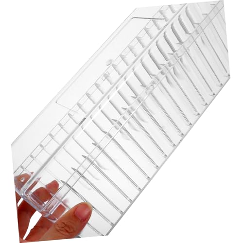 Caja organizadora para monedas transparente 20 ranuras miniatura 2
