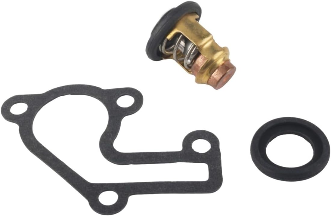 50℃ 122℉ Thermostat Gasket Seal Fit For 9.9 15 HP 9.9MSH 15MSH Outboard 6E5-12411-30 6E5-12411 682-12414-A1 6E5-12411-20