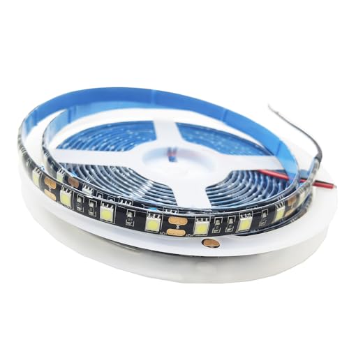 Tira LED flexible blanca impermeable 5m 300 LEDs IP65 miniatura 3