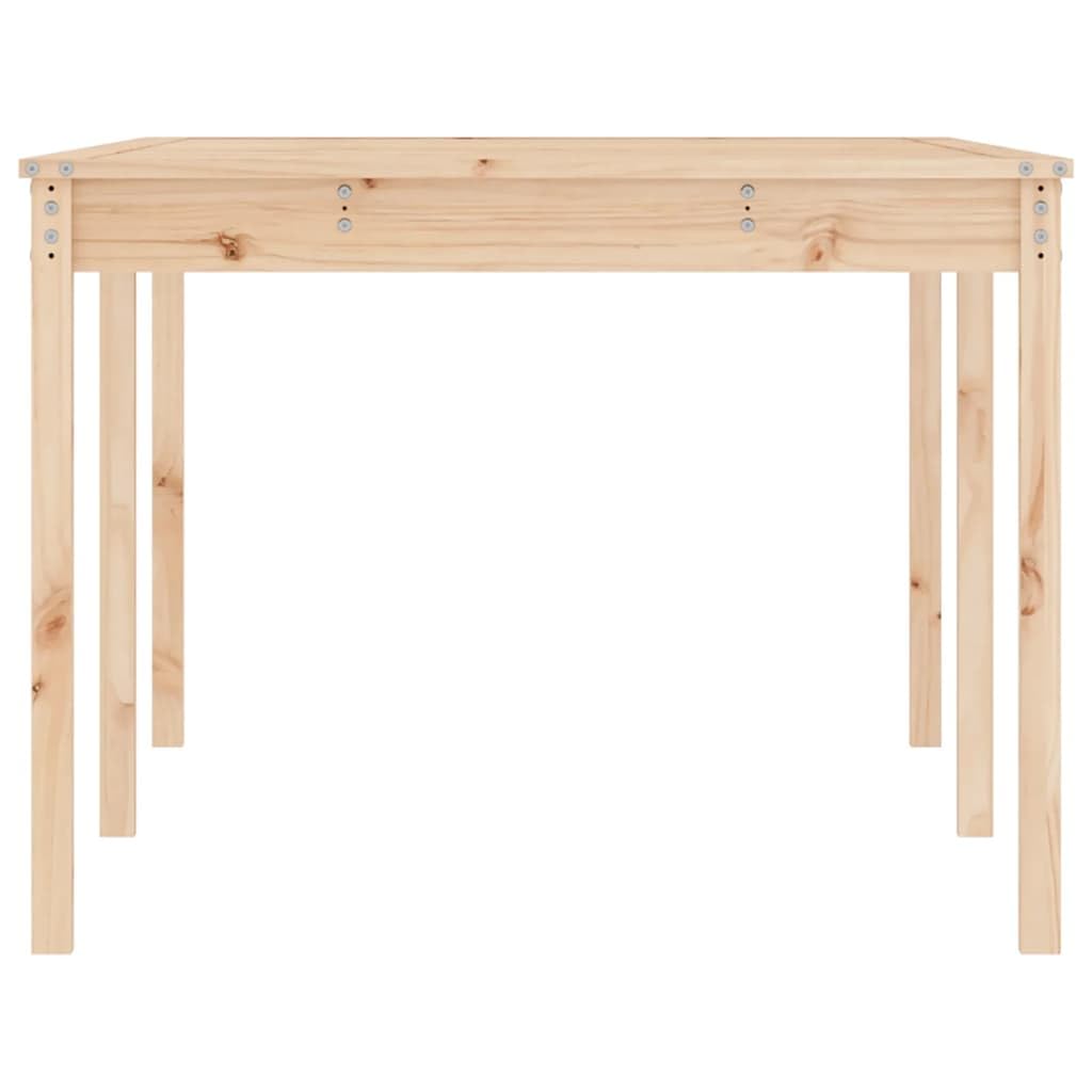 Stół ogrodowy z litego drewna sosnowego, 203,5 x 100 x 76 cm, wytrzymały, stabilny, na balkon, taras, do ogrodu, na werandę, idealny na piknik, kemping, do jedzenia, grillowania