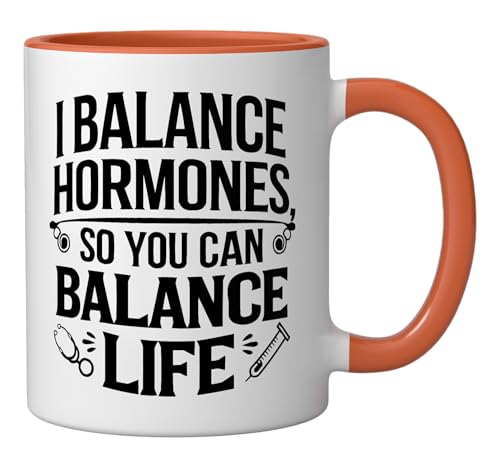 Taza de cerámica para médico endocrinólogo 11 oz miniatura 2