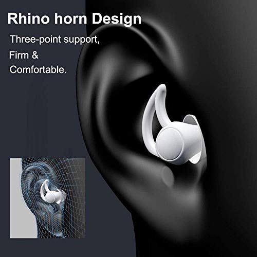 Bouchons d'oreilles réduction anti-bruit super bruit avec triple membrane rouge confortable - 4