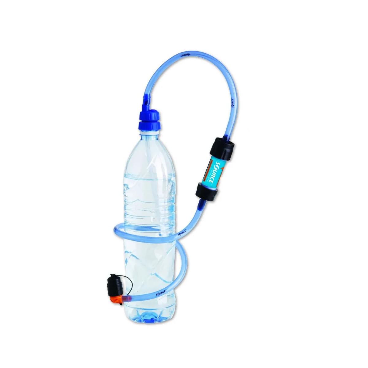 Source Ltd. Convertube+Sawyer Filter, 2023 transparent blue