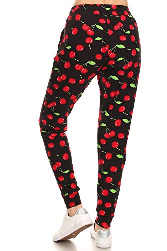 Image of Leggings Depot Premium Jogger Women's Popular Print High Waist Track Pants(S-XL)