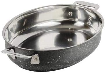 Bon Chef 60020GALAXY Induction Oval 38 Ounce Au Gratin Pan