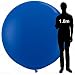 Classic Blue 6 ft / 72 Inch Giant Jumbo Round Latex Climb-in Balloon (Premium Quality), Pack of 1