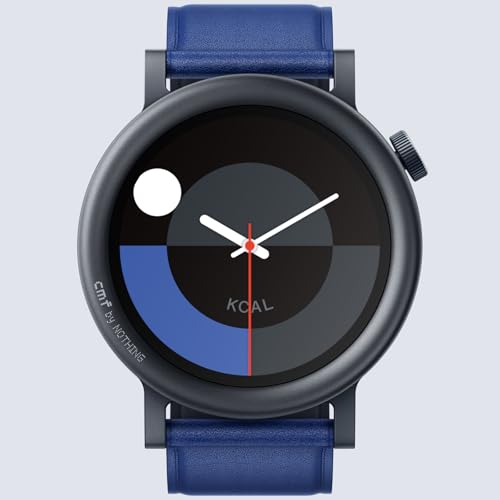 CMF by Nothing Watch Pro 2 Smartwatch met 1,32ââ AMOLED-display, 11 dagen batterijduur, Bluetooth-oproepen met AI-ruisonderdrukking en ingebouwde multisysteem-GPS - Blauw - Afbeelding 5