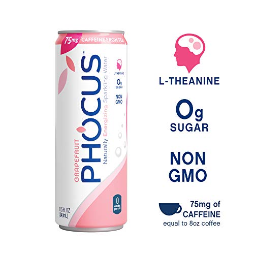image for CLEAR CUT PHOCUS Phocus Caffeinated Sparkling Water - Clean Energy wit