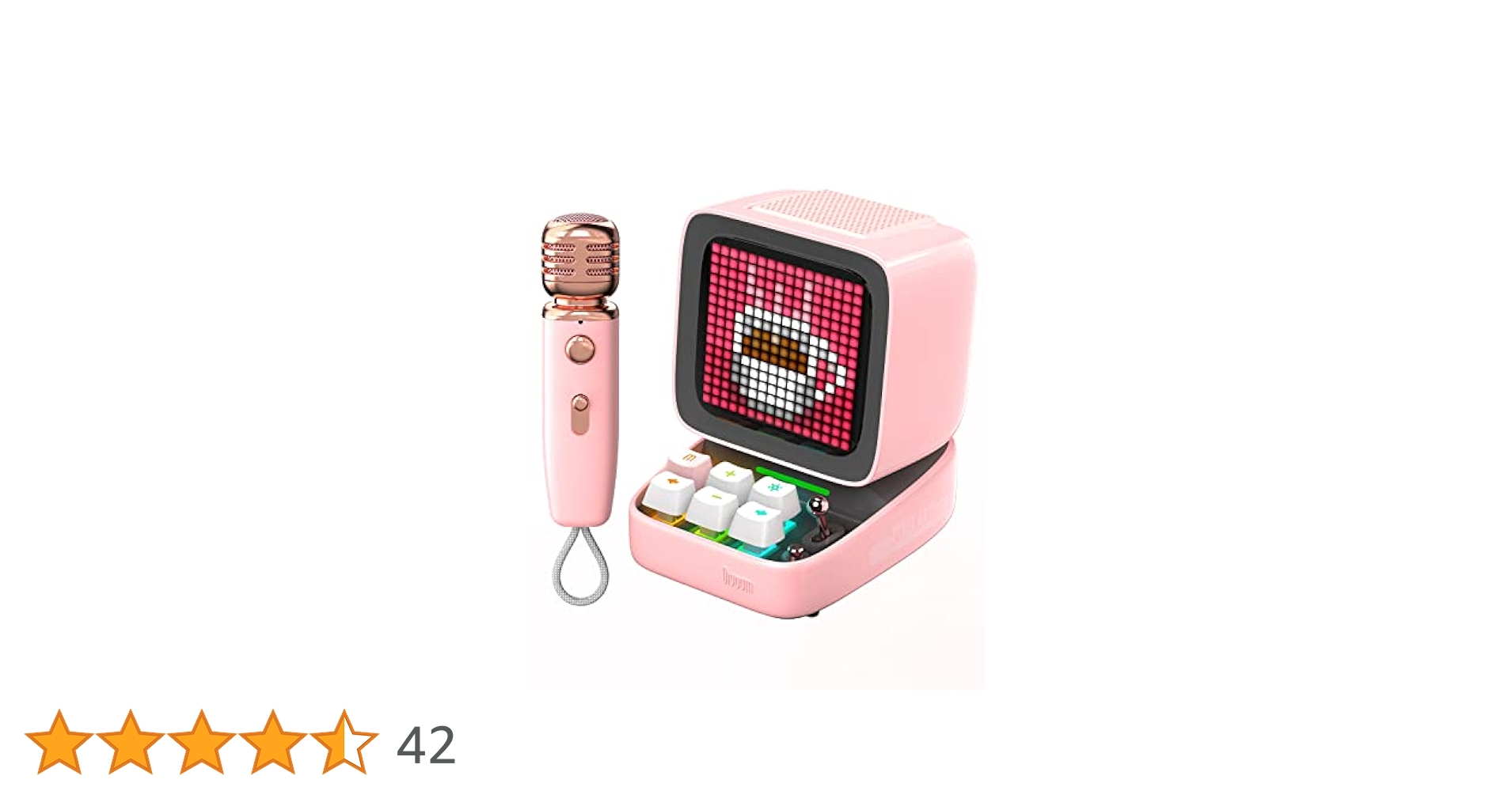 Amazon.co.jp: Divoom Ditoo-Mic ワイヤレスBluetoothスピーカー