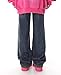 Lafaguw Cute Jeans for Women Girls Star Patchwork Pants High Waisted Straight Leg Jean Casual Preppy Clothes(Dark Blue1-M)