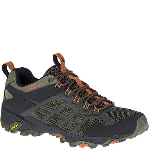 Merrell Men's Moab FST 2 Hiking Shoe, Olive/Adobe, 12.0 M US