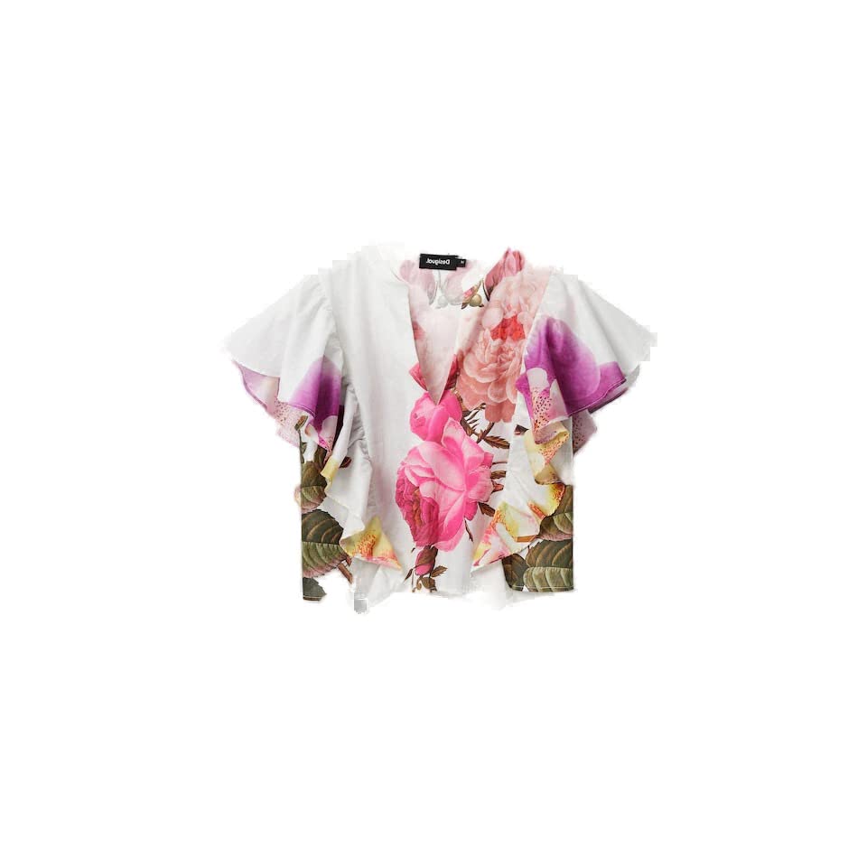 Desigual Kobieta bluzka Art. 22SWBW26 biały kolor pasuje do wyboru