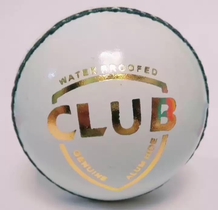 Sports World Club Cricket Leather Ball - Pack of 1-picture-31
