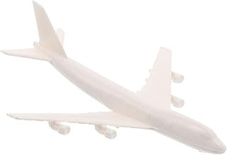小型飛行機模型 コレクション用の模型飛行機 ミニモデル 空港モデル 航空機 建築平面 ミニチュア スケール 小型 プラスチック 白い