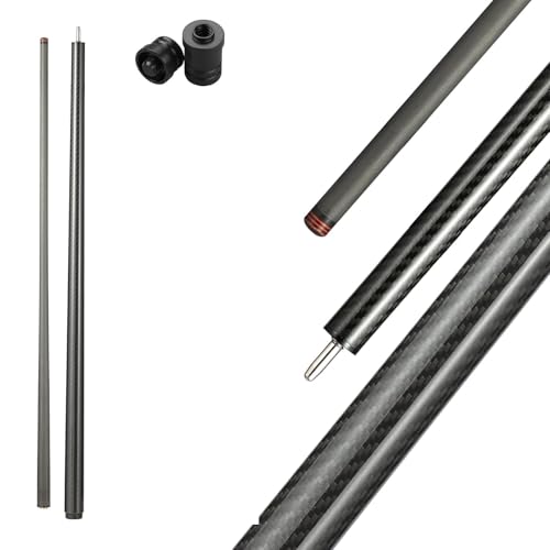 CROWN ME Carbon Fiber Break Pool Cue Stick 20OZ Weight, 13mm Tip Break Carbon Fiber cue, 58