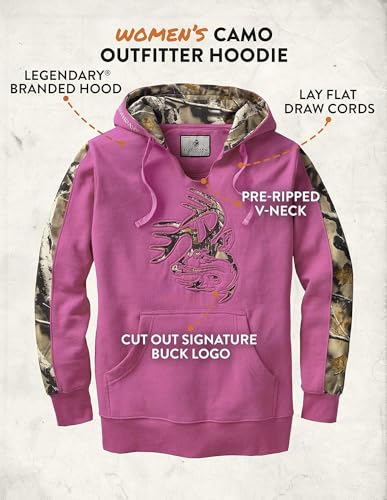 Legendary Whitetails Women's Camo Outfitter Hoodie Hoodie (pack of 1)