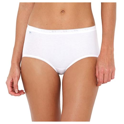 Sloggi Damen Bikinislip, 4er Pack, Weiß, Gr.46 (Herstellergröße: 48 FR)