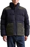 Marc O'Polo Denim Marc OߴPolo Denim hommes veste matelassée avec empiècements en velours côtelé hydrofuge