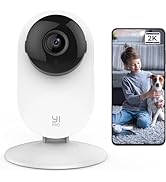 YI Cámara Vigilancia Bebe, Cámara IP WiFi 2K Sistema de Seguridad de Full HD, Detección de Movimi...
