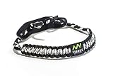 Fibrus Outdoors Bow Wrist Sling 550 Paracord - Survival Hunting Shooting - Durable Leather with Grom