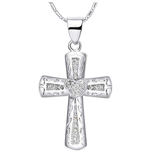 Collier d'amour argent 925 : bijou intemporel en argent sterling pour femme