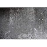 YongFoto 10x9ft Abstract Backdrop - Black Grey Concrete Stone Wall Grunge Old Cement Background for Photography Abstract Art Child Baby Professional Photo Background