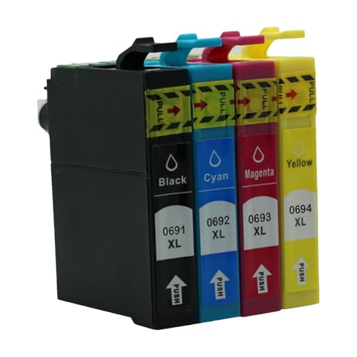Cartouche d'encre jaune T0694 yellow compatible avec imprimantes T069