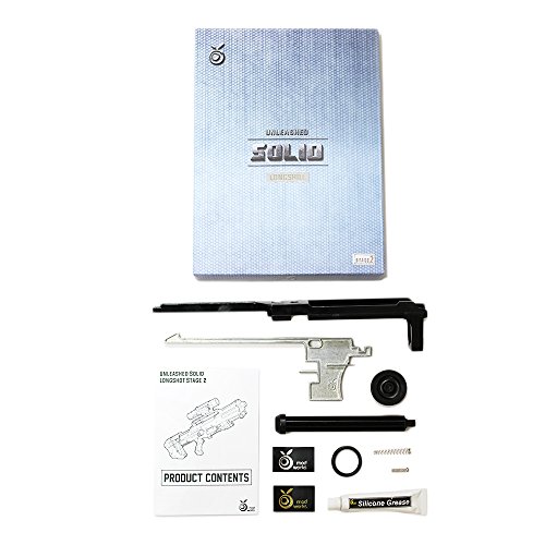 Orange Mod Works Unleashed Solid Stage 2 Kit for Nerf Zombie Strike Longshot