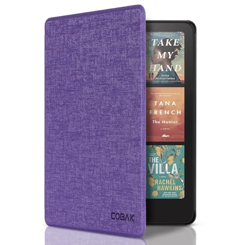 Image of CoBak Case for 7 inch E-Readers - All New PU Leather Cover with Auto Sleep Wake Feature for E-Readers 2024 Released