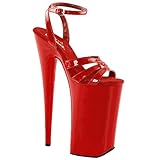 Photo Gallery beauzq 9in sandali con plateau con tacco a spillo da donna unisex da uomo sexy stripper club party prom pumps large size 34-46,rosso,35 Photo Gallery beauzq 9in sandali con plateau con tacco a spillo da donna unisex da uomo sexy stripper club party prom pumps large size 34-46,rosso,35