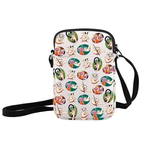 JXGZSO Funny Slagcat Inspired Crossbody Bag Video Game Lover Gift Gaming Gift For Fan Gamer Shoulder Bag