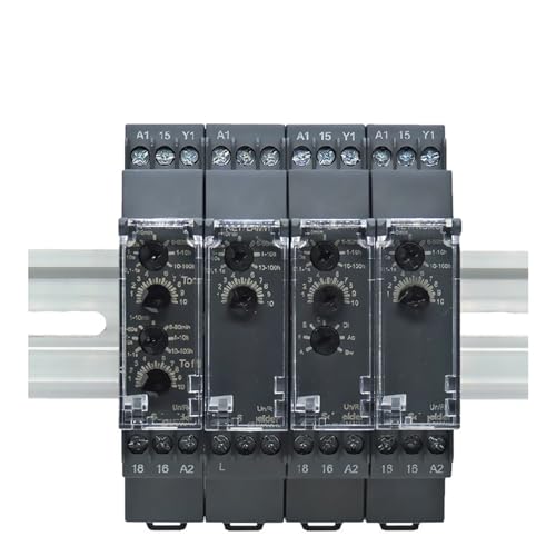 Relais de synchronisation RE17LHBM statique temporisé pour rail DIN 17.5mm