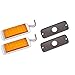1941 Fits Ford Style LED Flush Mount Tail Lights Amber and Gaskets