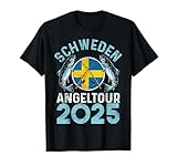 Angelurlaub in Schweden, Schweden 2025 T-Shirt