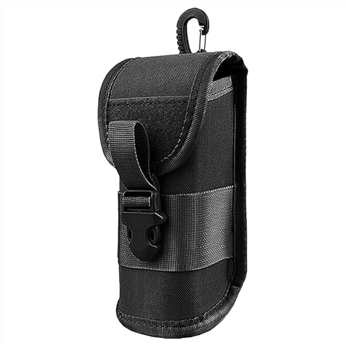 DHSBGWSX 1 funda para gafas, bolsa para gafas de sol, accesorios para exteriores, accesorios de mochila, bolsa de almacenamiento ligera y portátil, Negro , Talla única
