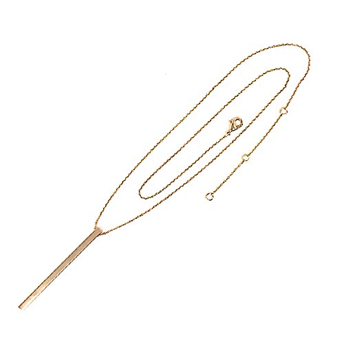 by you Inspirational Pink Ribbon Breast Cancer Awareness Vertical Engraved Bar Pendant Necklace4