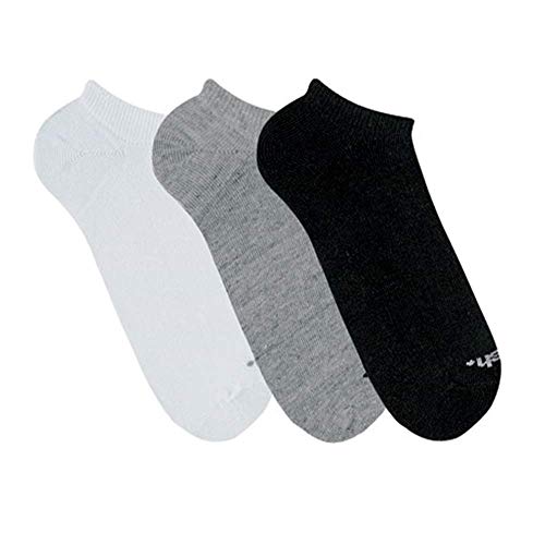 Kit 3 Meais Sapatilha Invisível Feminina Algodão Mash (34-39)